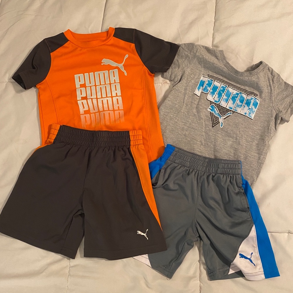 2 pack- Puma sport set. Orange 3T, Grey 2T